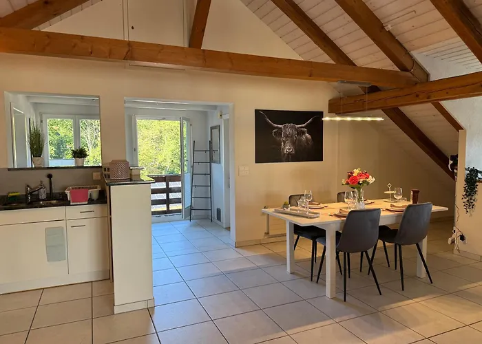 Apartament Schoene Dachwohnung Moebliert Und Mit Parkmoeglichkeiten